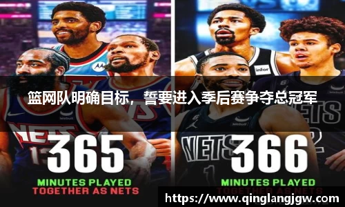 篮网队明确目标，誓要进入季后赛争夺总冠军